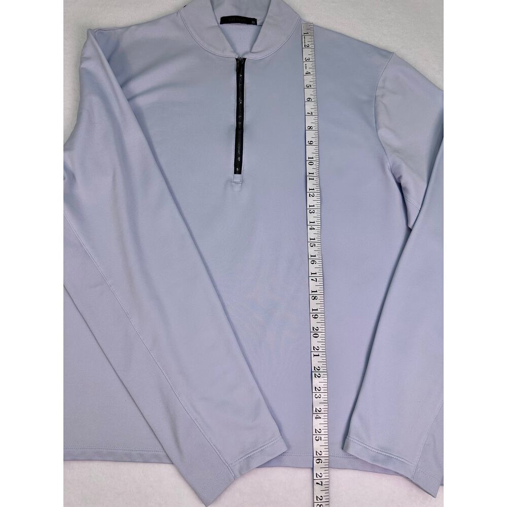 Greyson Siasconset Powder Blue 1/4 Zip Performance Pullover Sweater XL - Picture 8 of 11